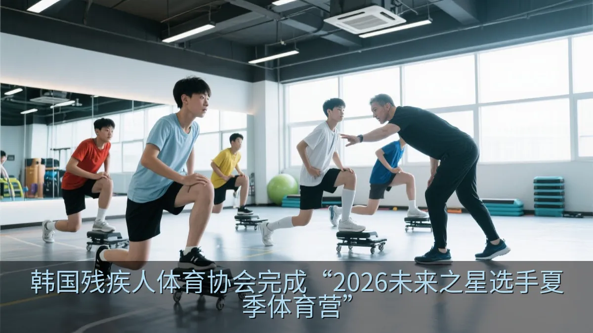 韩国残疾人体育协会完成“2026未来之星选手夏季体育营”